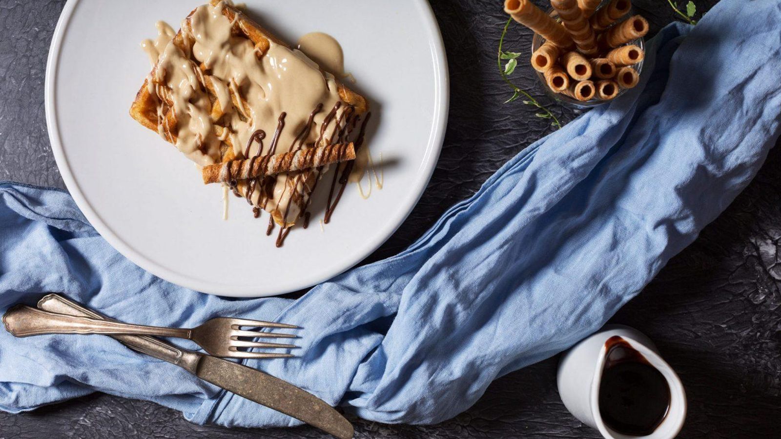 Los gofres de La Tetería.