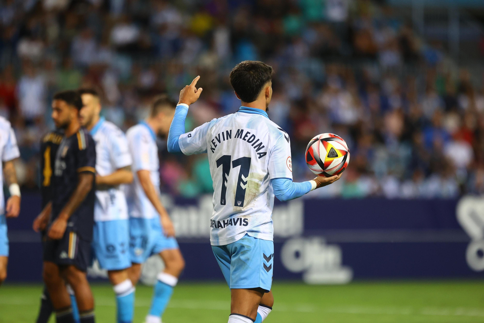 El Málaga CF - Real Madrid Castilla, en imágenes