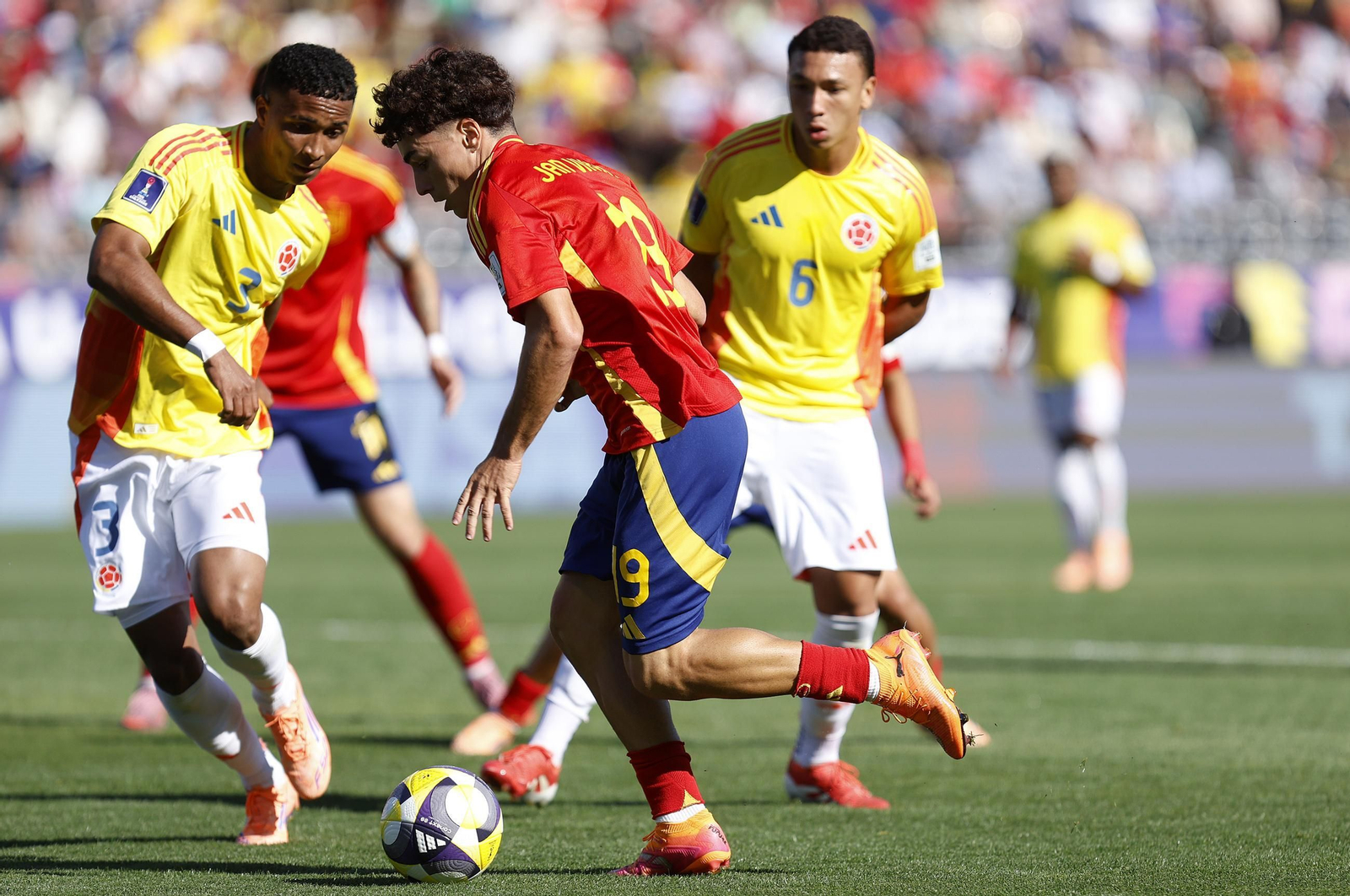 Las fotos del España-Colombia sub 20