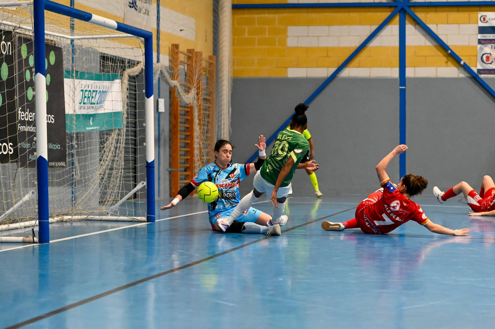Imágenes del empate entre Guadalcacín FSF y Poio Pescamar
