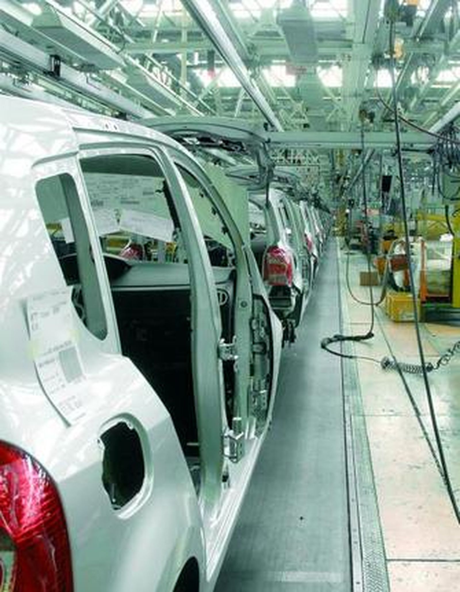 Imagen de la factoría de montaje de Renault en Valladolid.