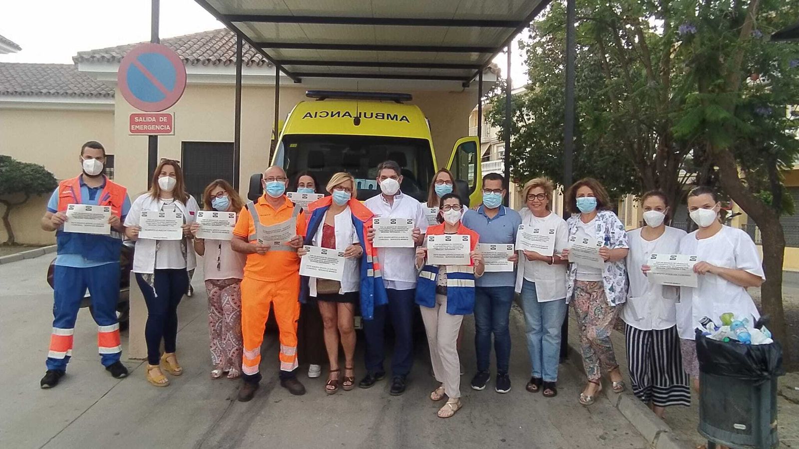 Profesionales del Dispositivo de Apoyo de Cártama.