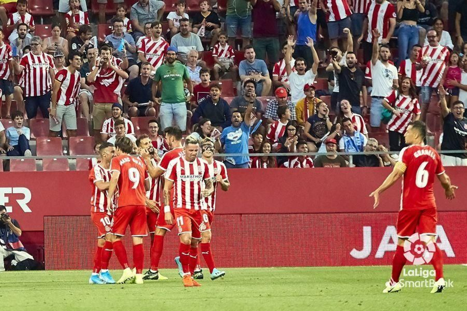 Las fotos del Girona - Málaga CF