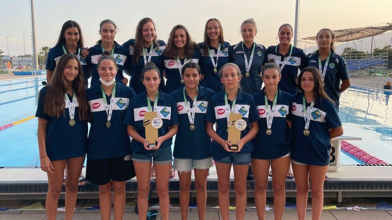 El C.W. Dos Hermanas PQS, campeón de la Copa de Andalucía femenina.