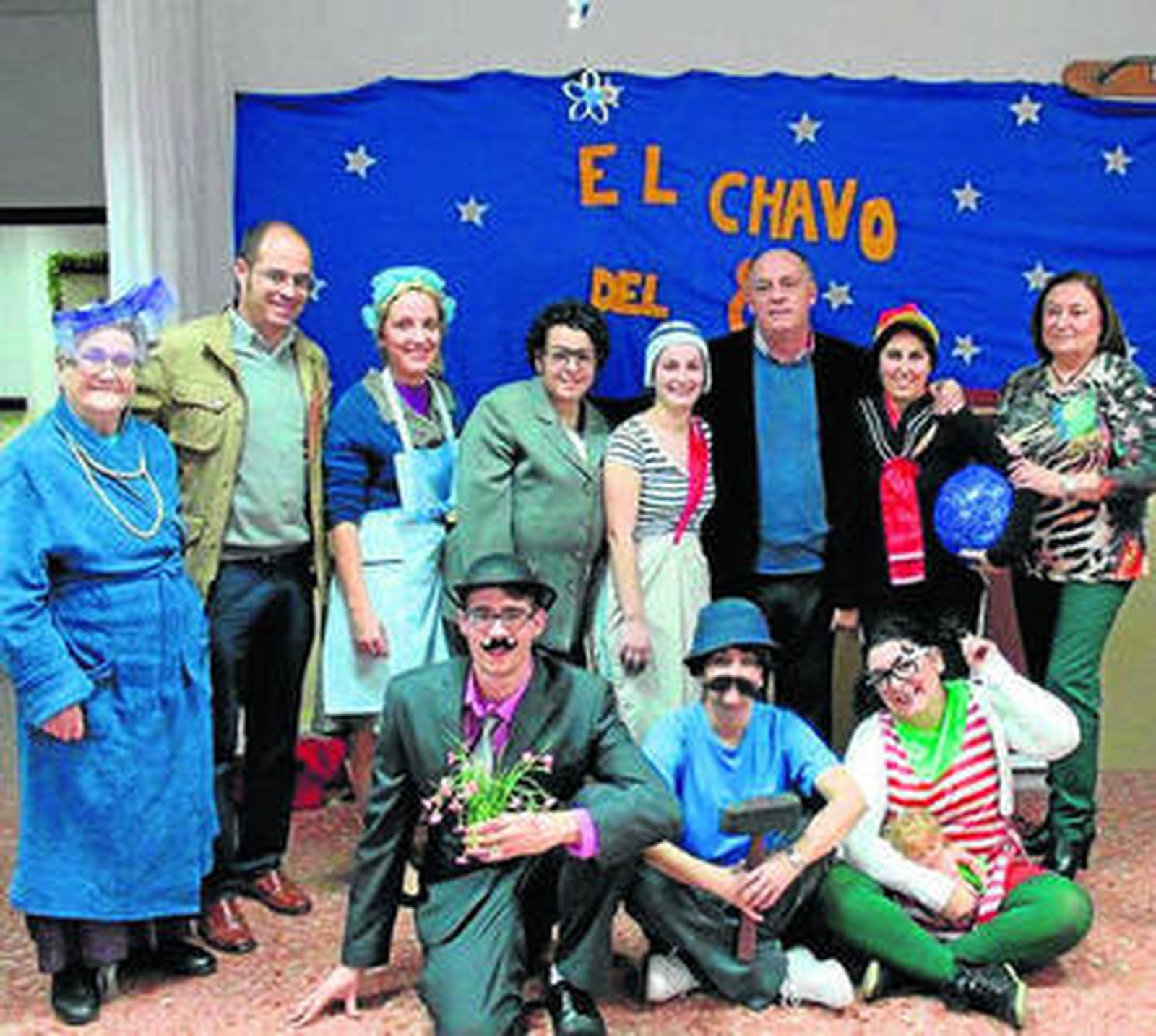 Estudiantes, mayores y deportistas adelantan la celebración de la Navidad