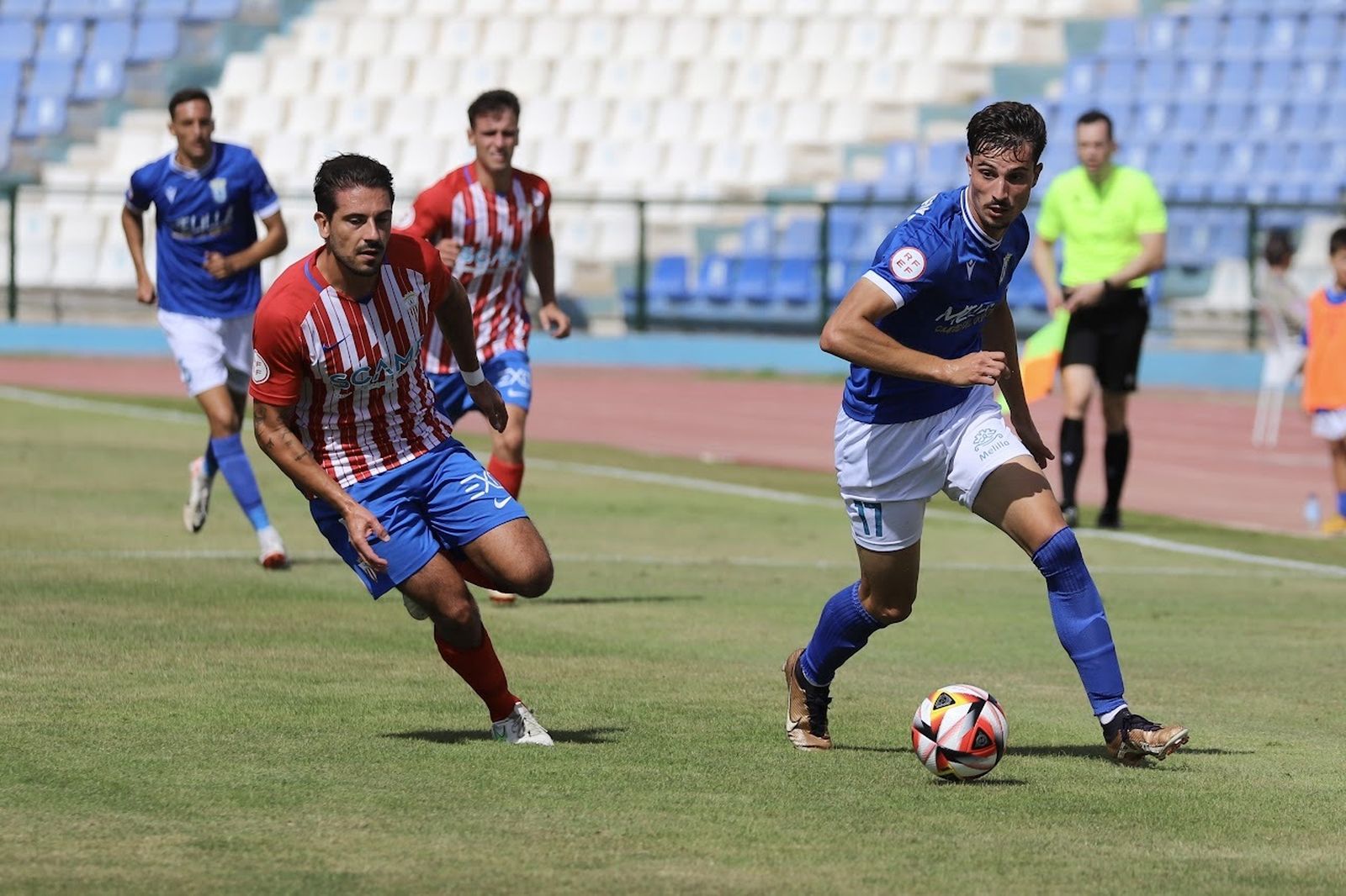 Las fotos de la victoria del Algeciras en Melilla