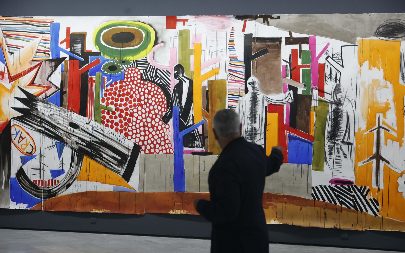 'Fantasmas y crack', una obra de Abraham Lacalle.