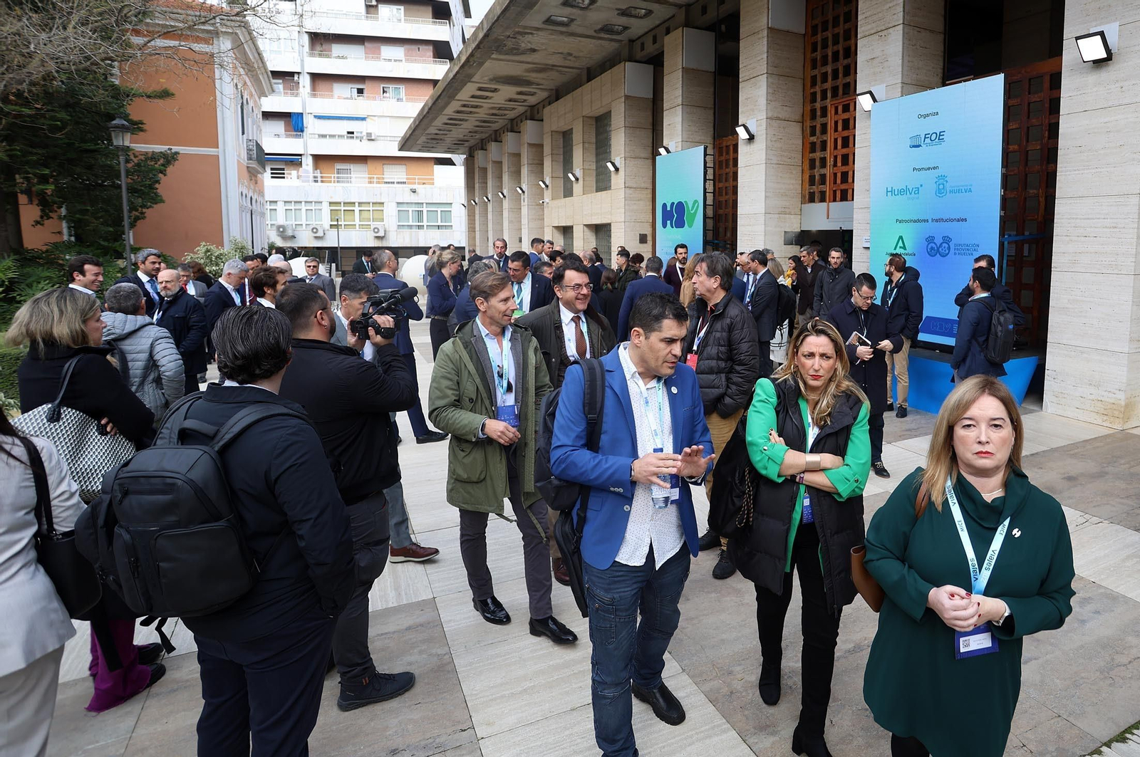 Imágenes del I Congreso Nacional de Hidrógeno Verde H2V celebrado en Huelva