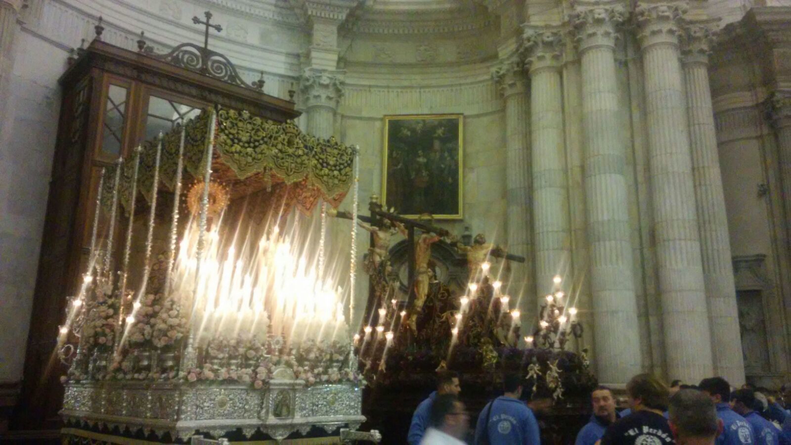Los dos pasos se quedan en la Catedral.