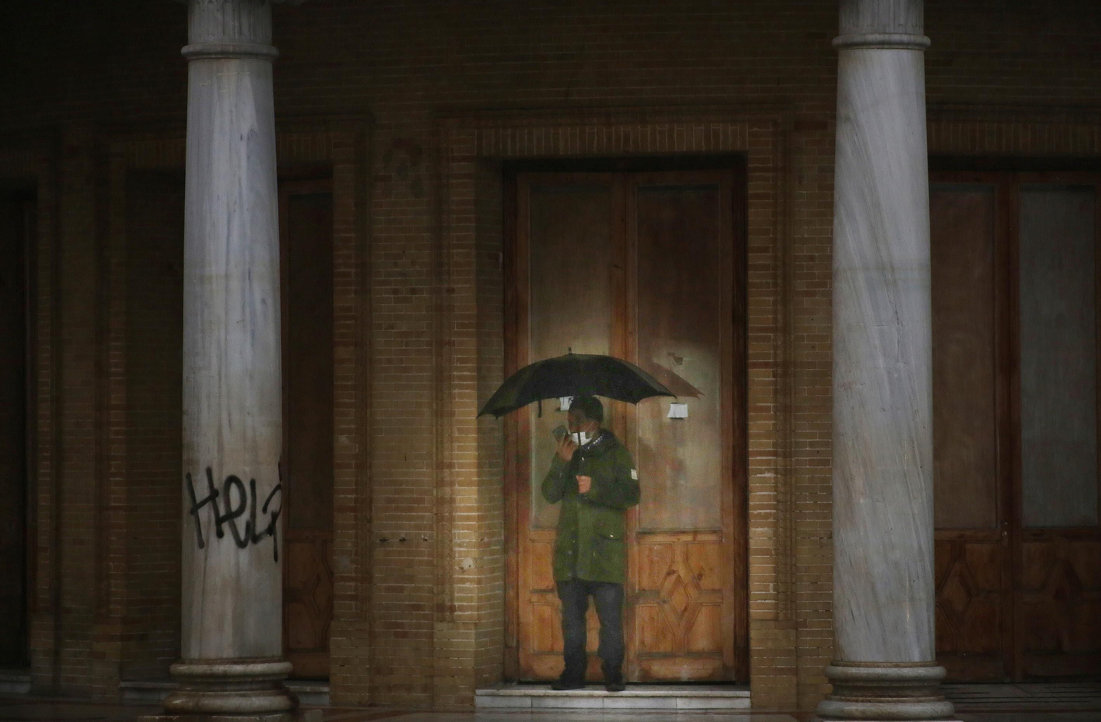 La Borrasca Gaetan descarga con fuerza en Jerez