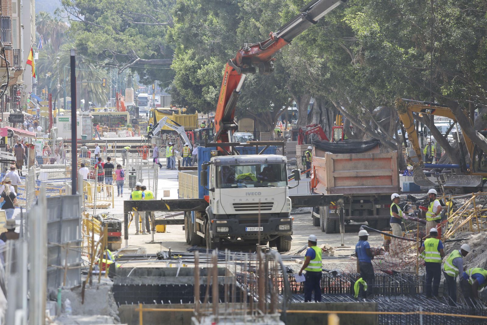 Las fotos de la reurbanización de la Alameda de Málaga