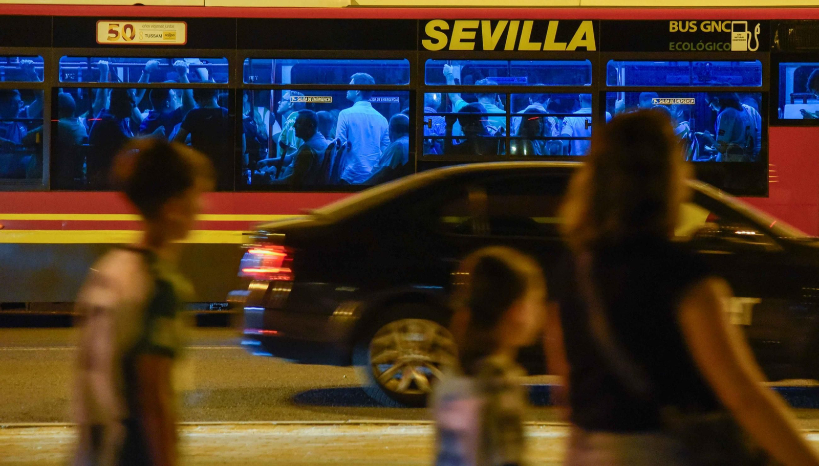 La afición del Betis en su primer partido en la Cartuja