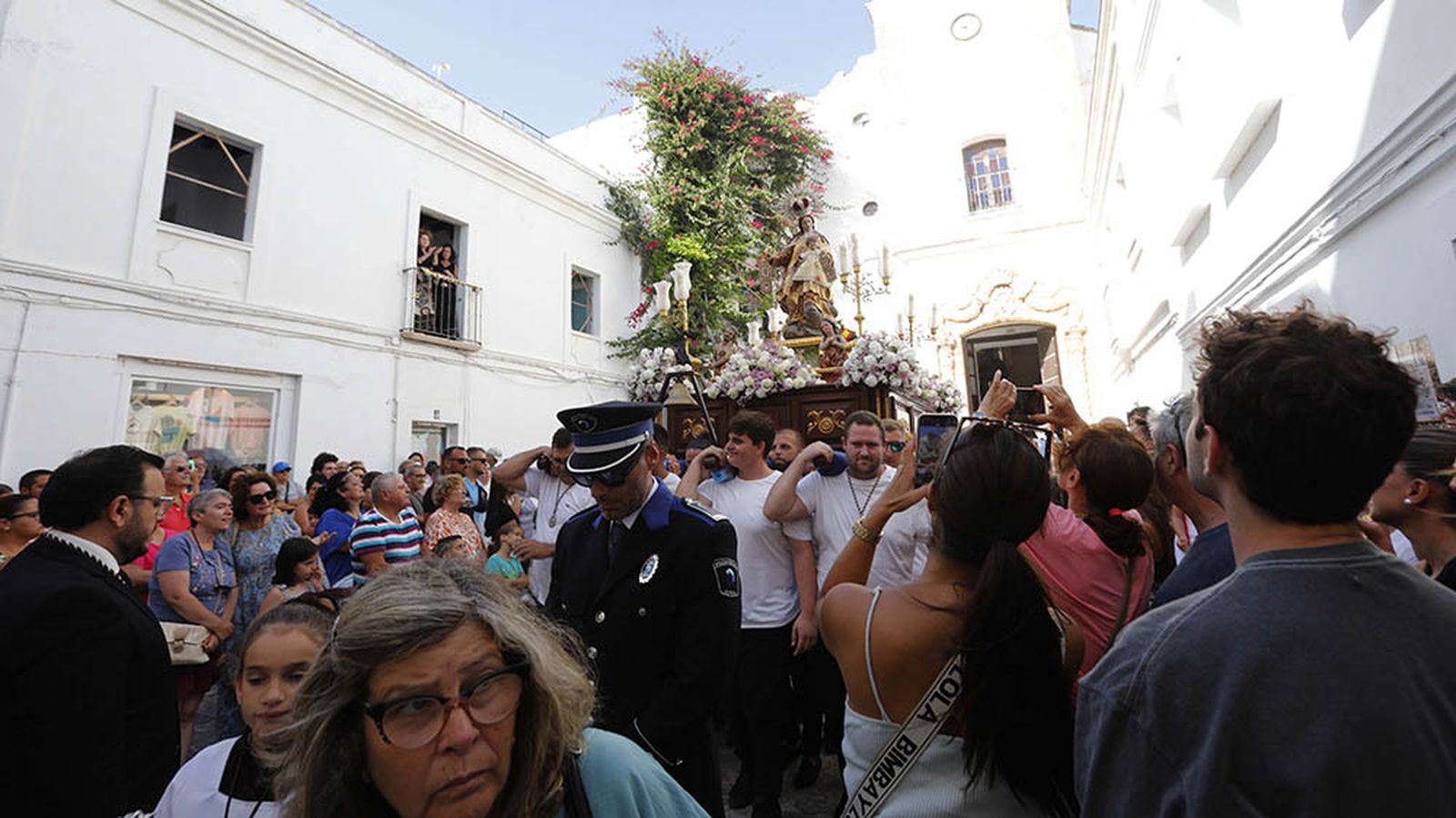 Las fotos de la procesión de la Virgen del Carmen en Tarifa