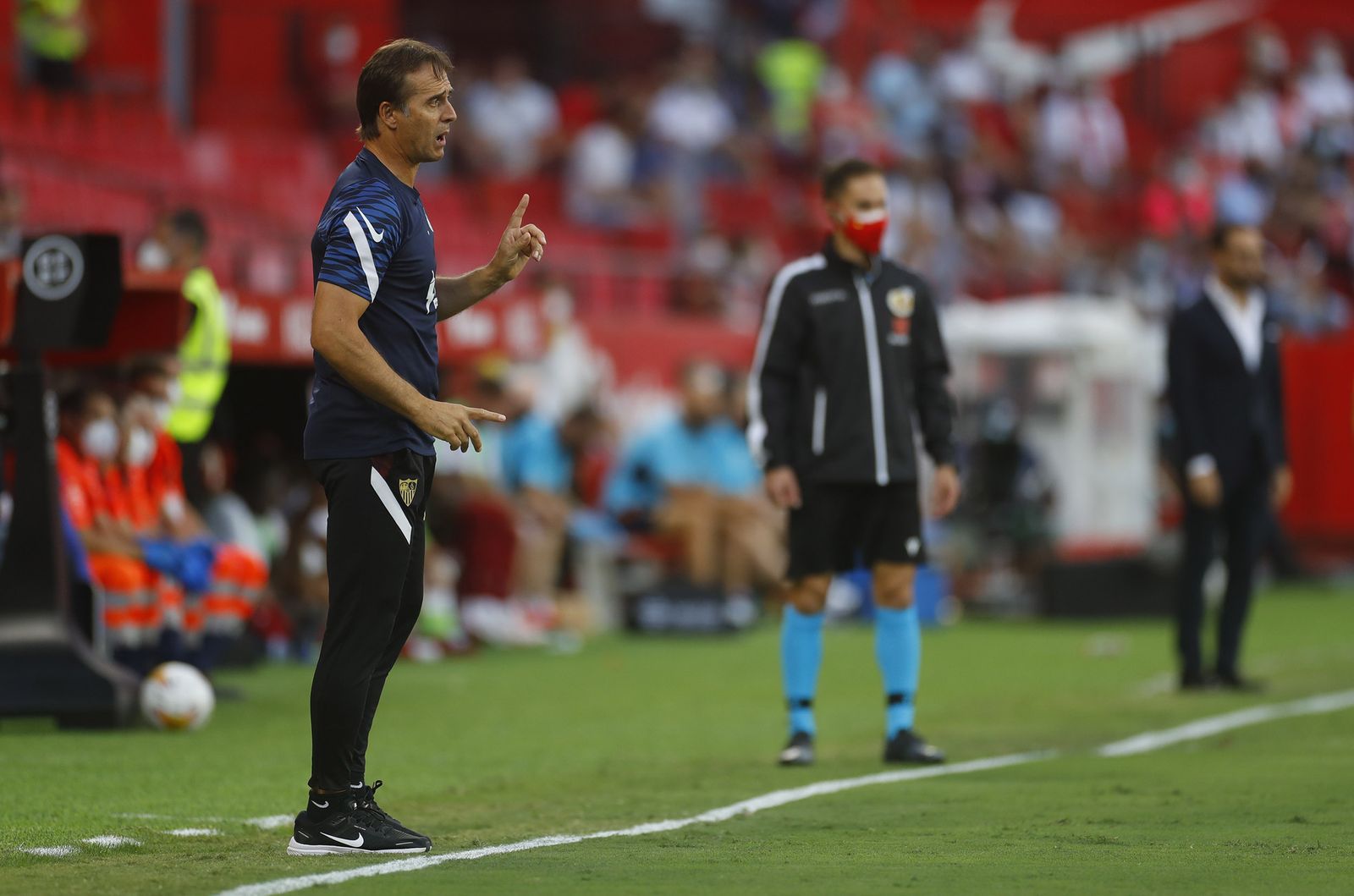 Las imágenes del Sevilla fc-Valencia