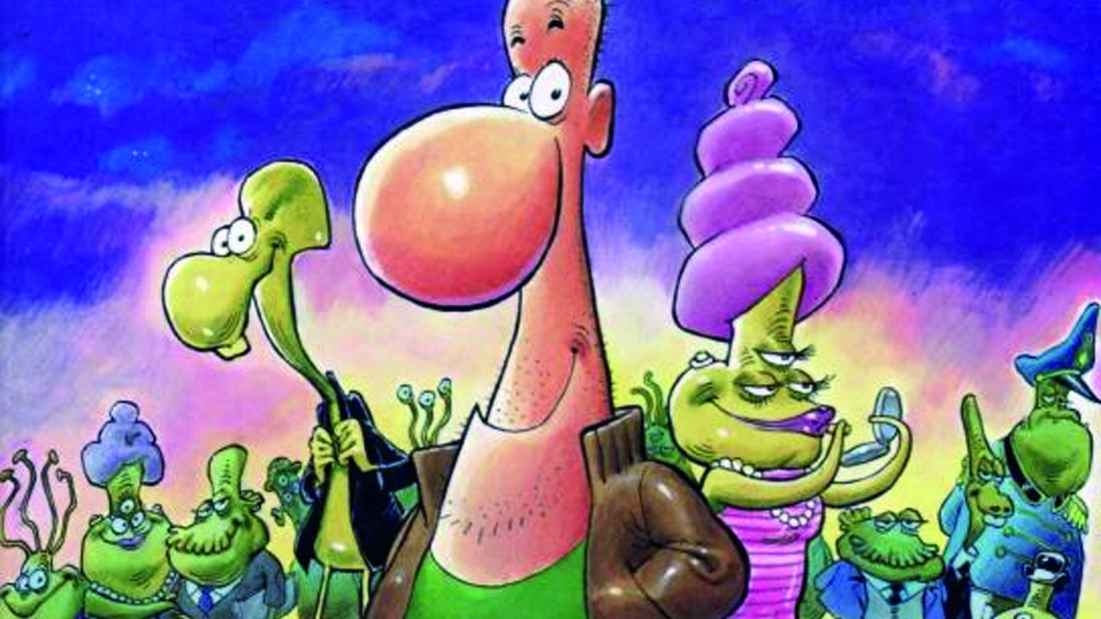 El elenco principal de la serie.