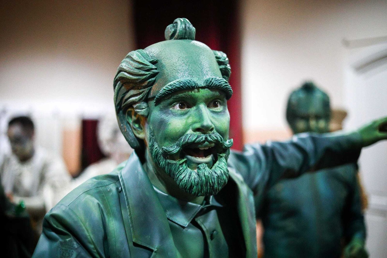 Ambiente en camerinos