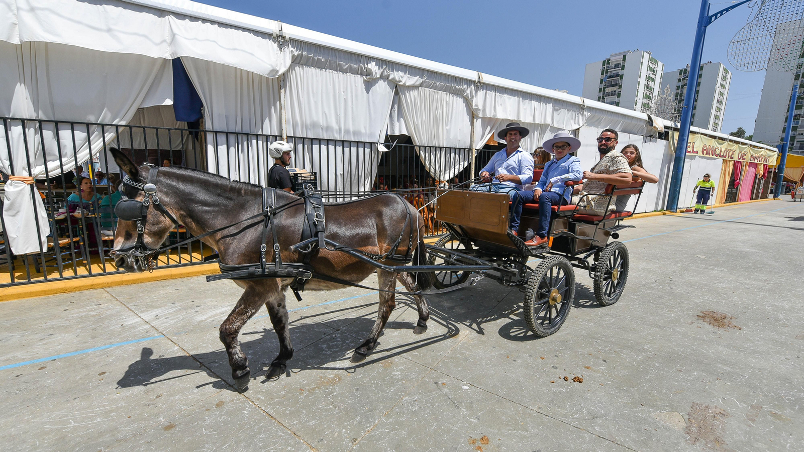 Fotos del ambiente en el sábado de la Feria Real de Algeciras