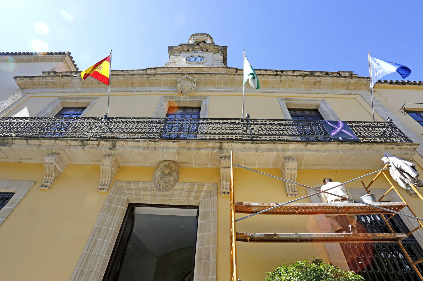 Fachada del Ayuntamiento de Jerez