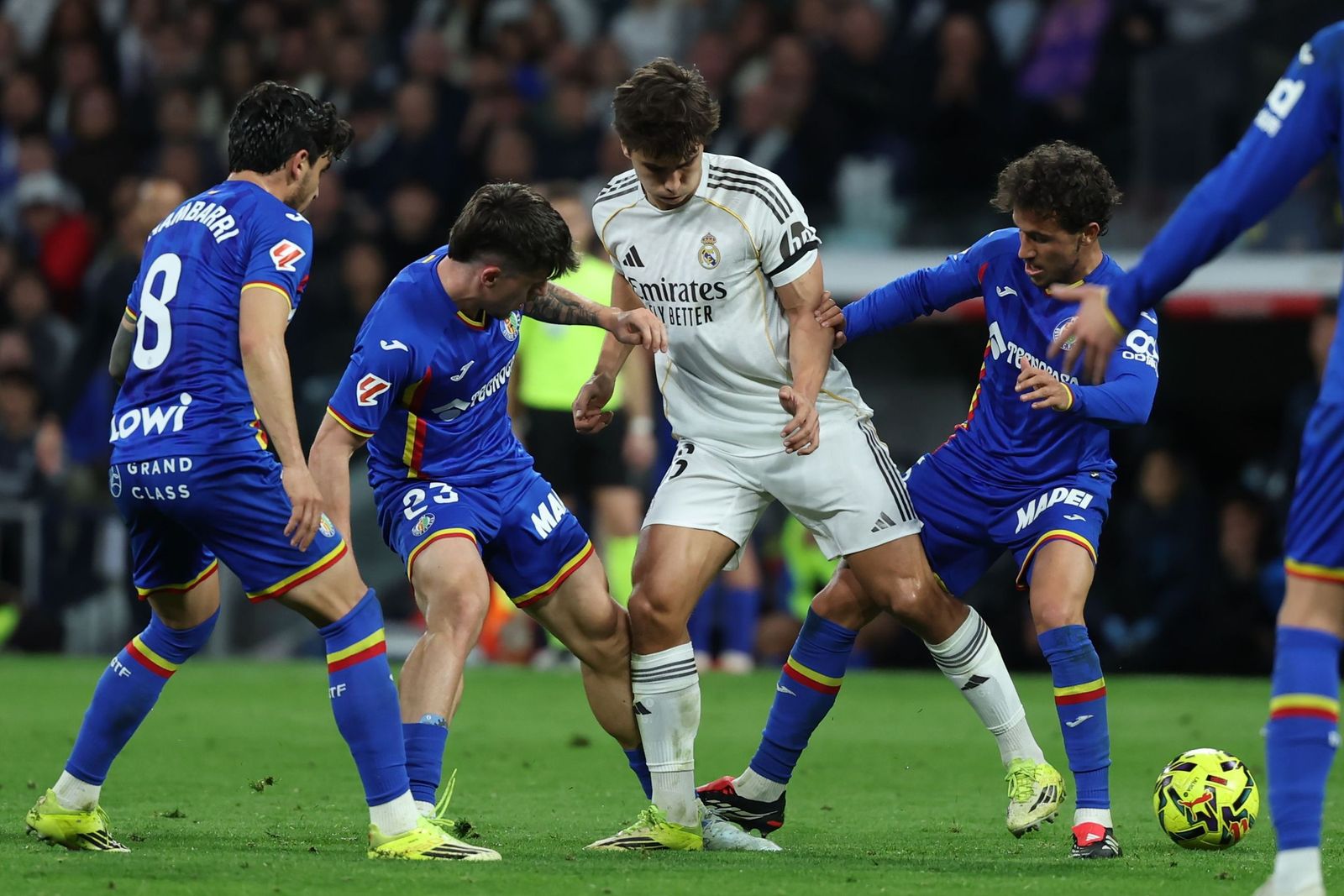 Las fotos de la derrota del Real Madrid contra el Getafe