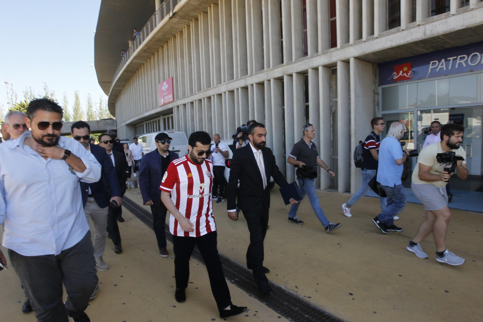 Fotogalería rueda de prensa dueño U.D. Almería, Turki Al-Sheik