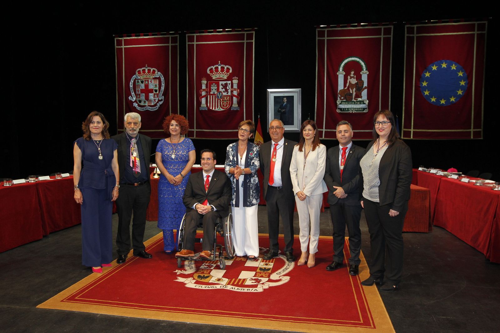 Fotogalería Pleno Constitución Ayuntamiento de Almería