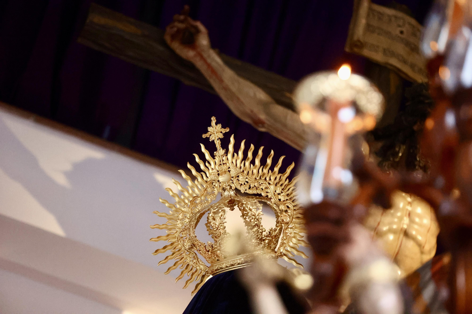 Salesianos en el Miércoles Santo en Málaga, en fotos