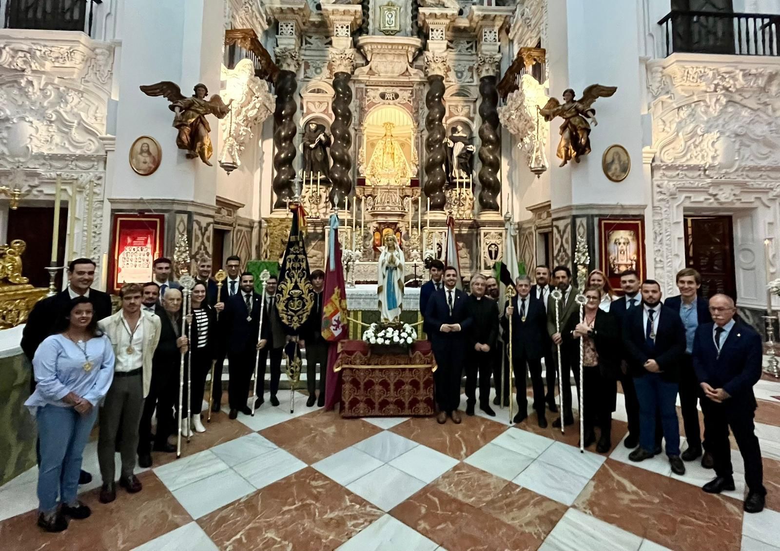 Recibimiento en Santo Domingo a la Patrona de Puerto Real este sábado.