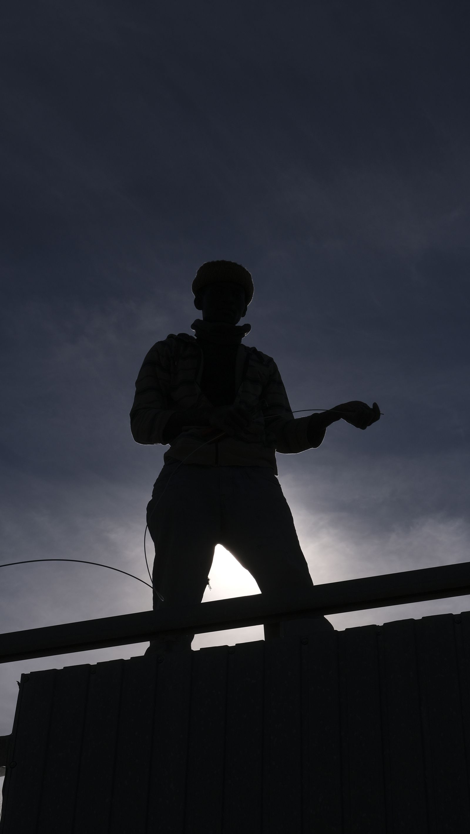 Los efectos del temporal de viento en los invernaderos, en imágenes