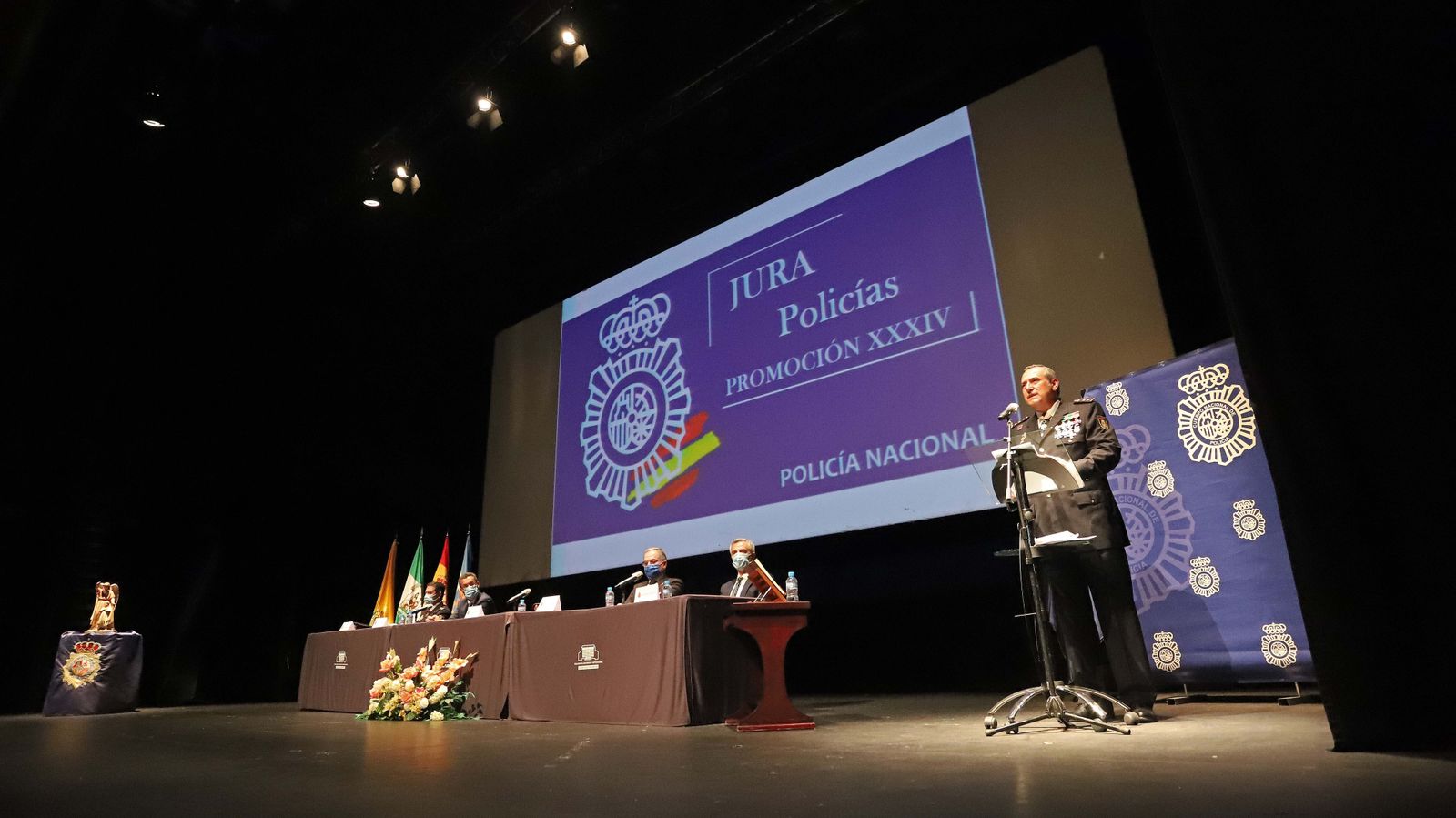 Acto de jura de cargo de la XXXIV promoción de Policía Nacional en La Línea