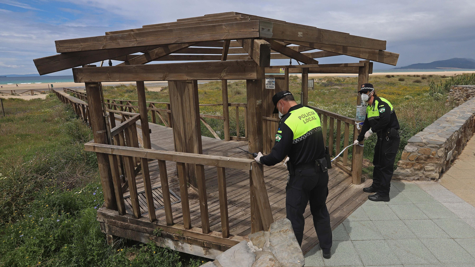 Reapertura de playas en Tarifa