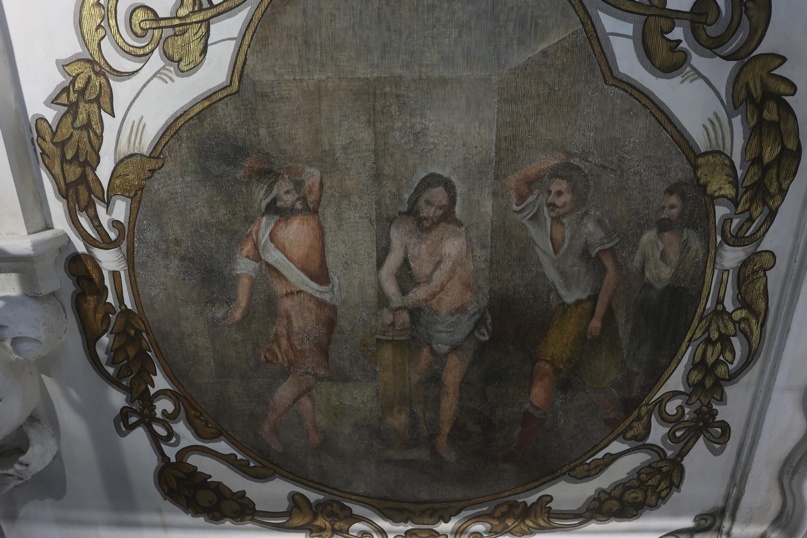 Restauración de las pinturas murales de la Iglesia de la Magdalena