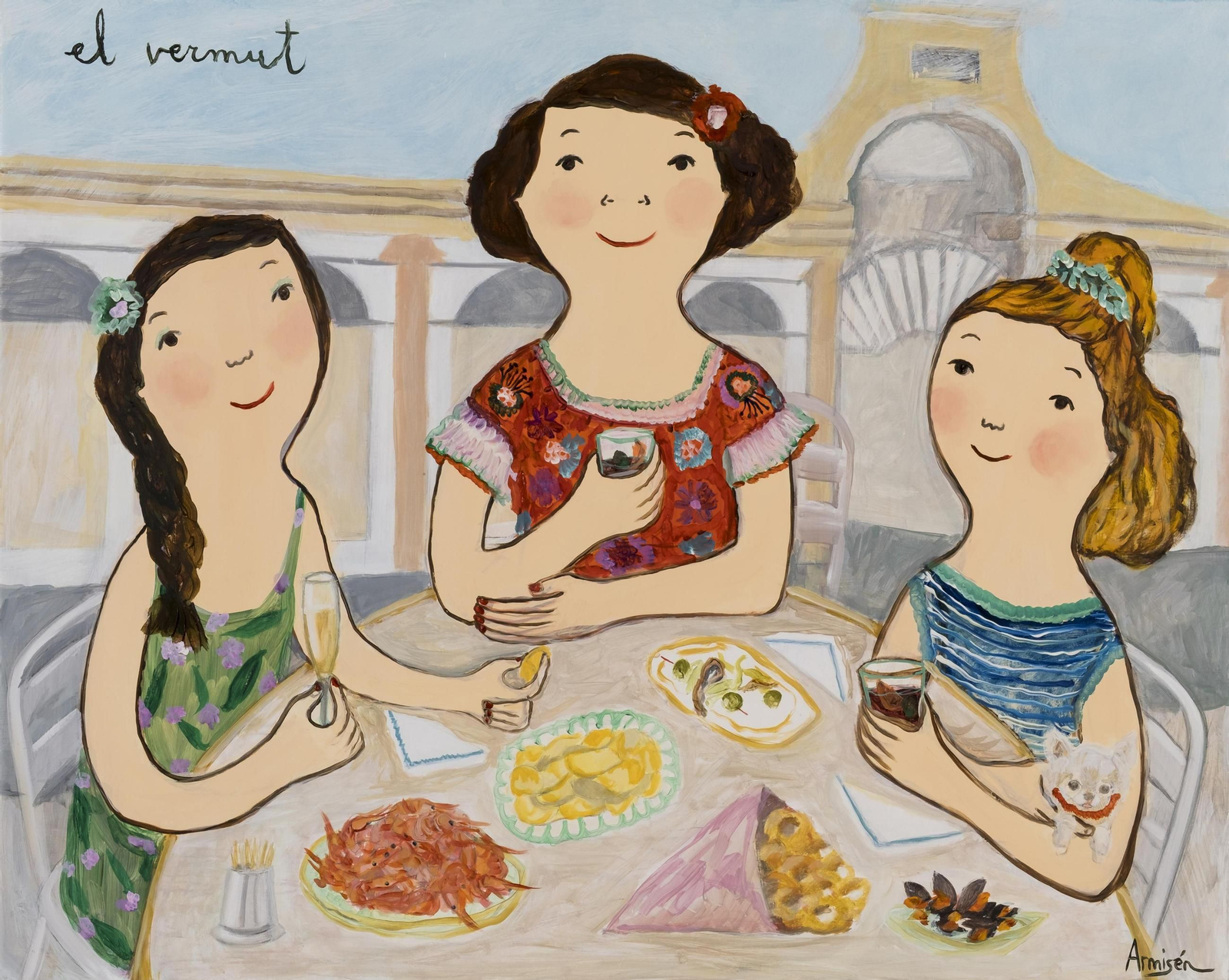 El vermut. Obra de Eva Armisén.