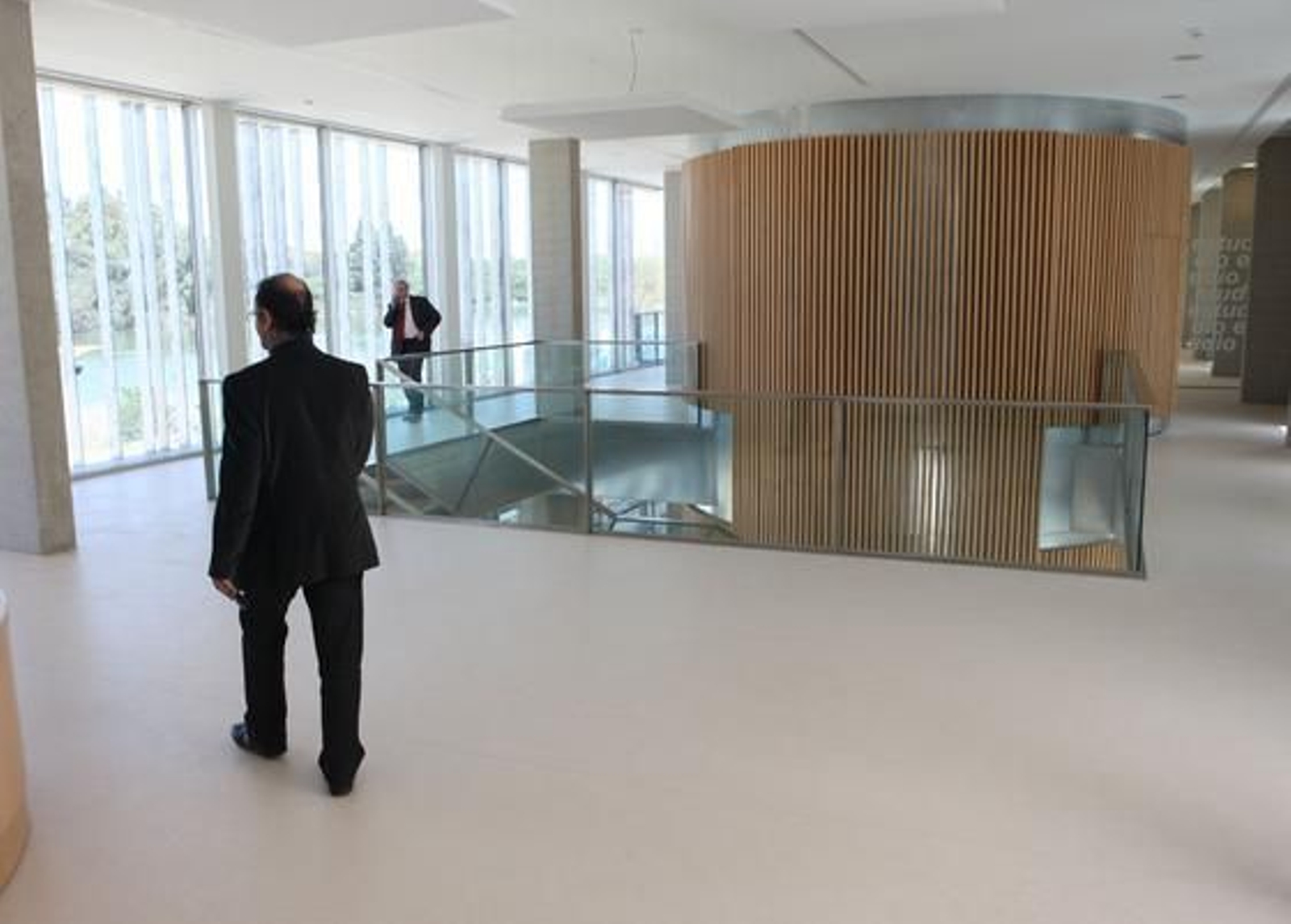 Uno de los pasillos interiores.

Foto: José Ángel García