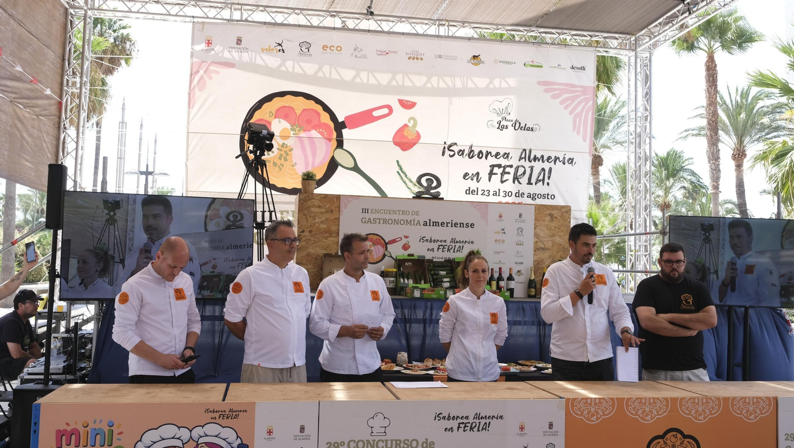 El concurso de gastronomía infantil de la Feria de Almería 2025, en imágenes