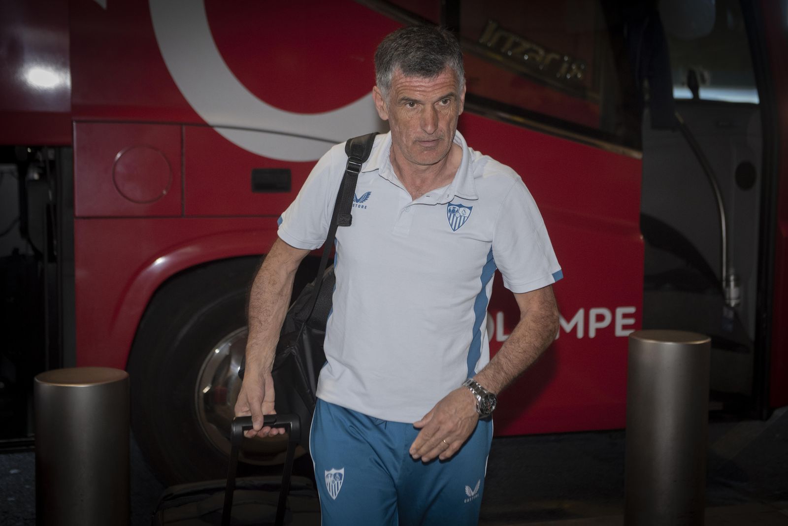 Las fotos previas al Manchester United - Sevilla