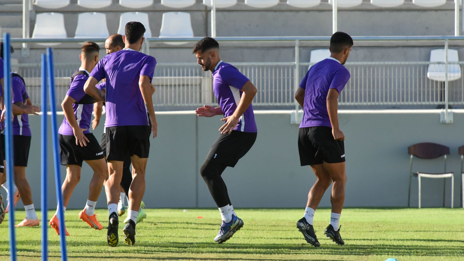 Las fotos del entrenamiento de la Balona previo al partido con el Águilas FC