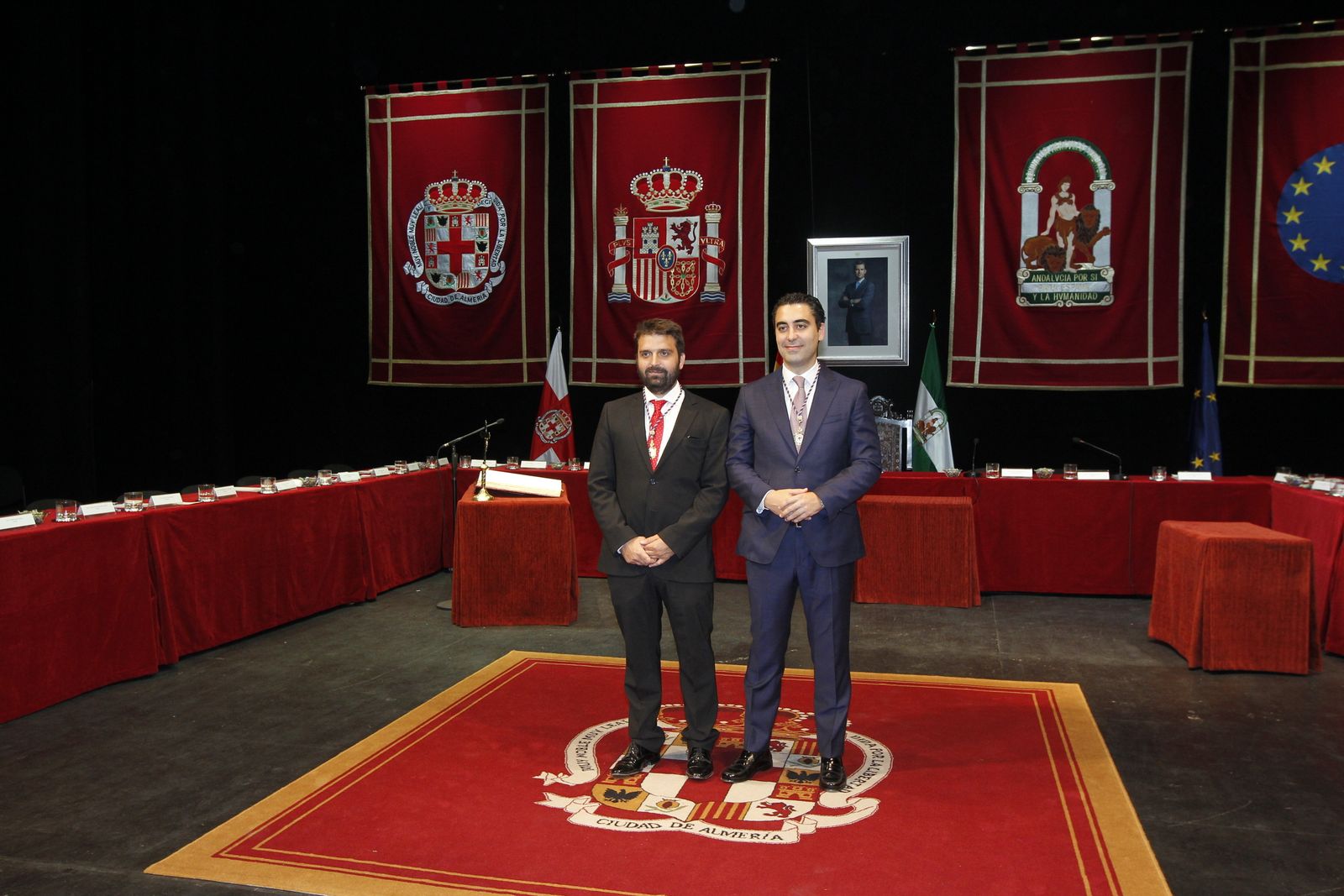 Fotogalería Pleno Constitución Ayuntamiento de Almería