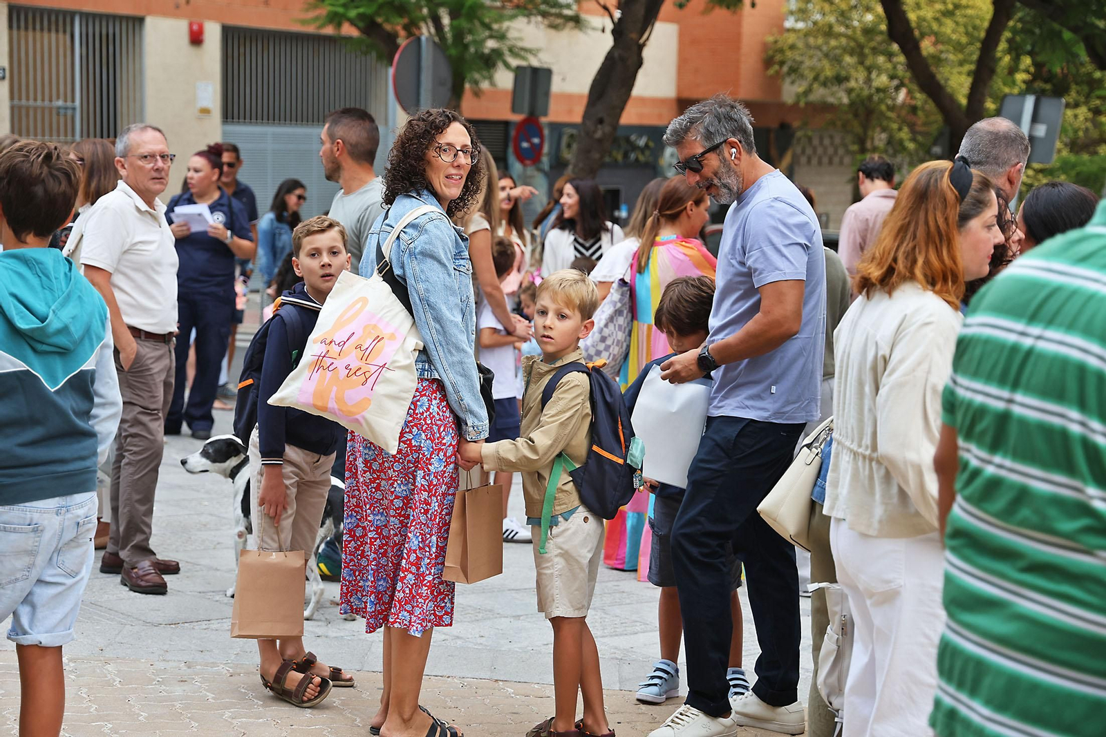Las imágenes de la vuelta al cole