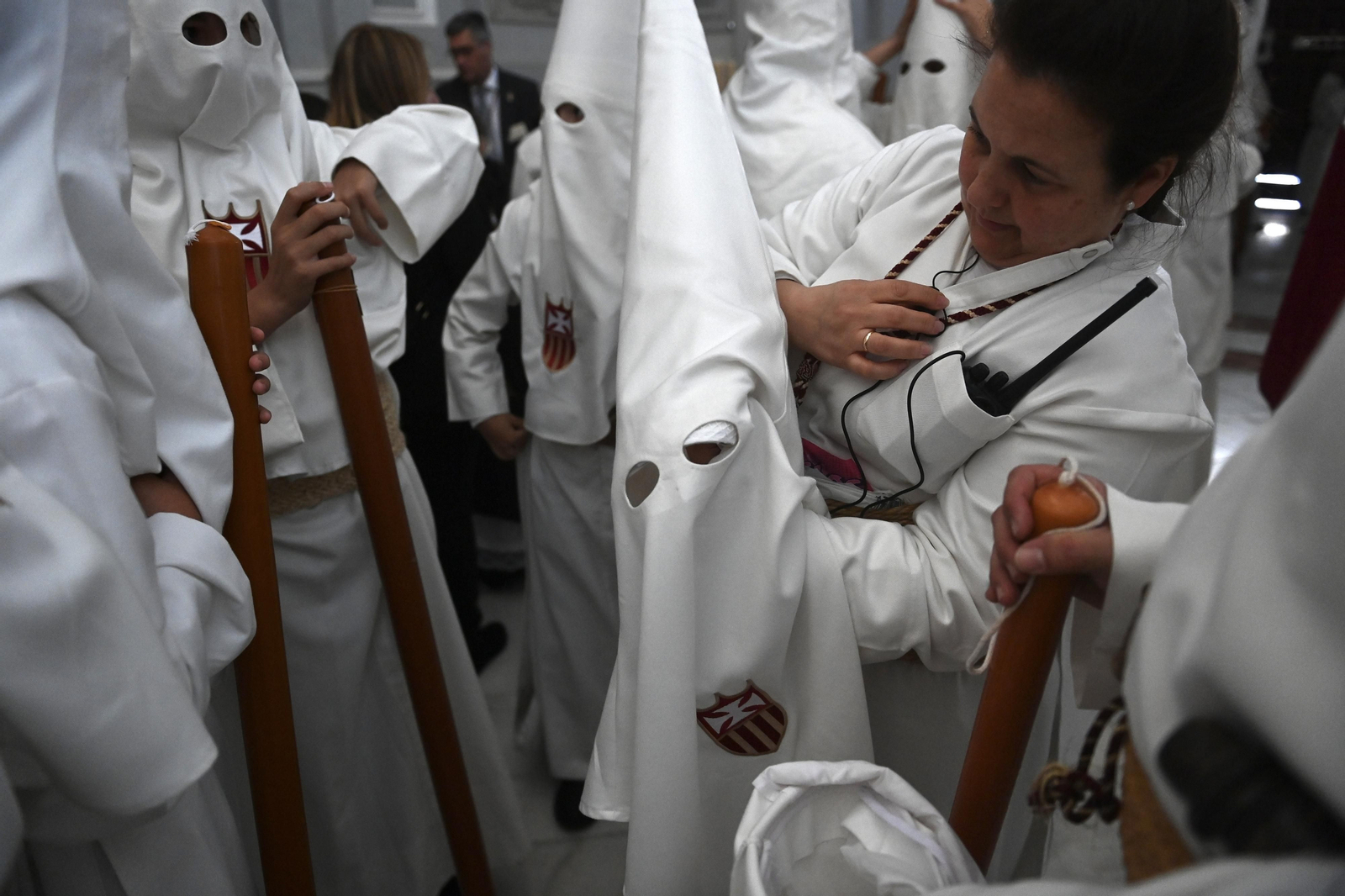 Humildad en su procesión del Domingo de Ramos de Málaga, en fotos