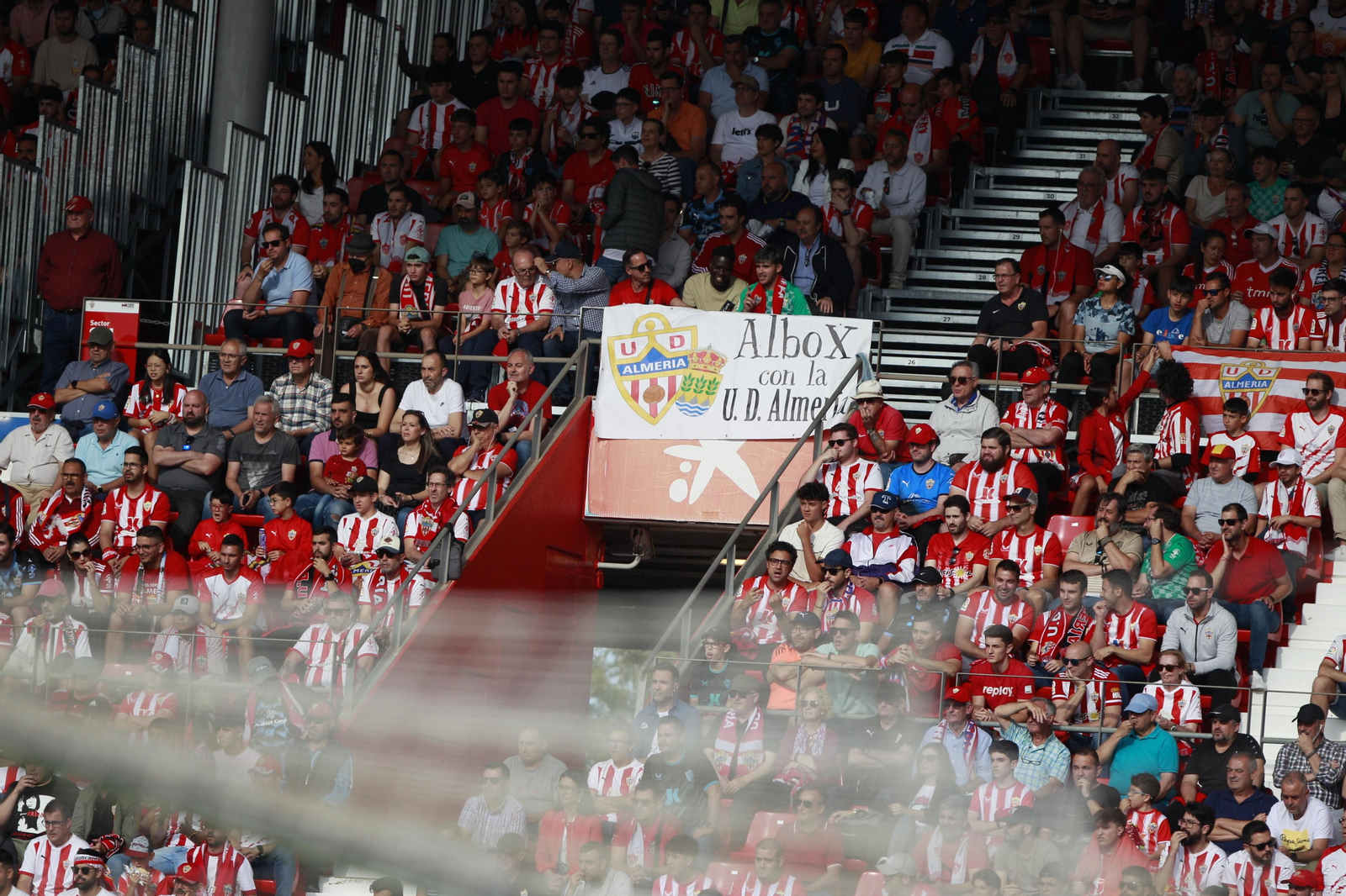 Imágenes del partido U.D. Almería-Real Valladolid C.F.