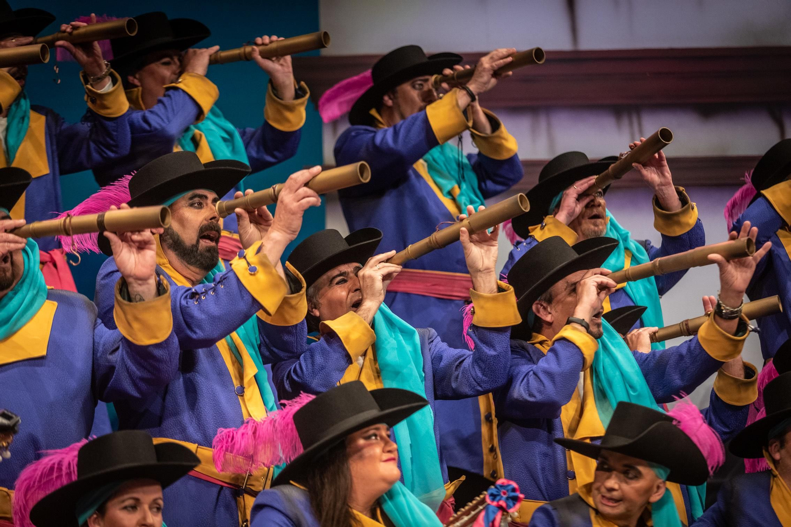 El coro 'Cádiz desde el cielo' abrió la quinta sesión del preliminares del COAC 2019