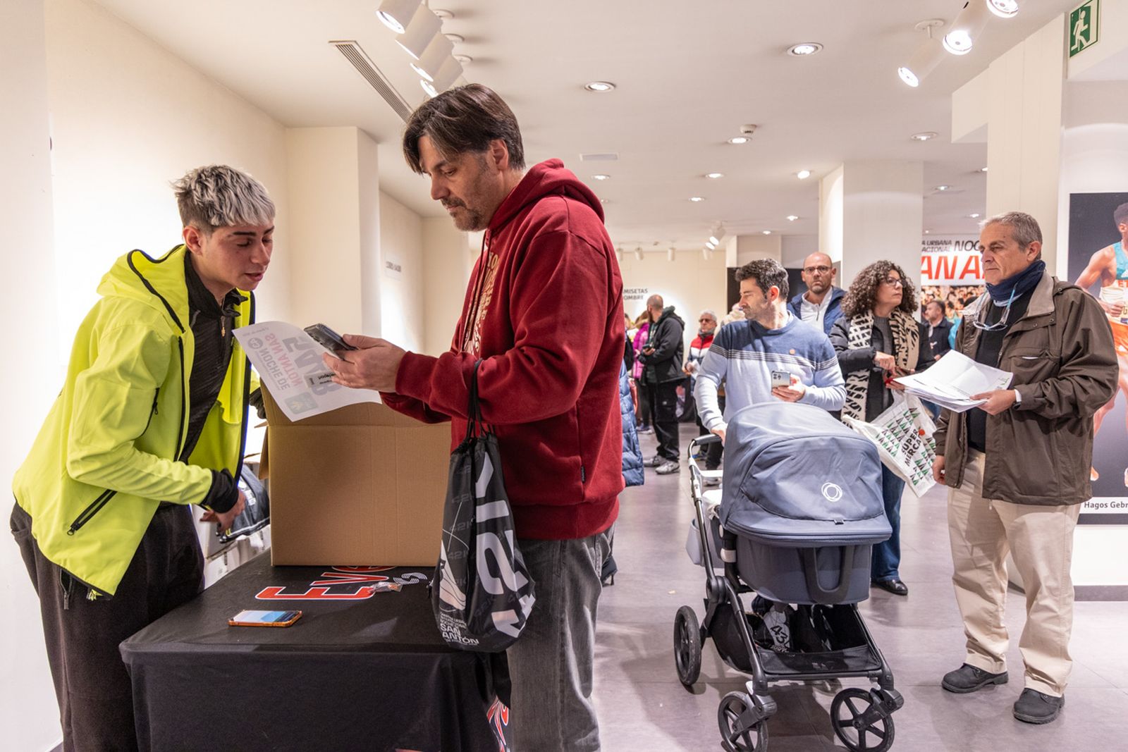 El pistoletazo de salida de la recogida de dorsales de la Carrera de San Antón 2026