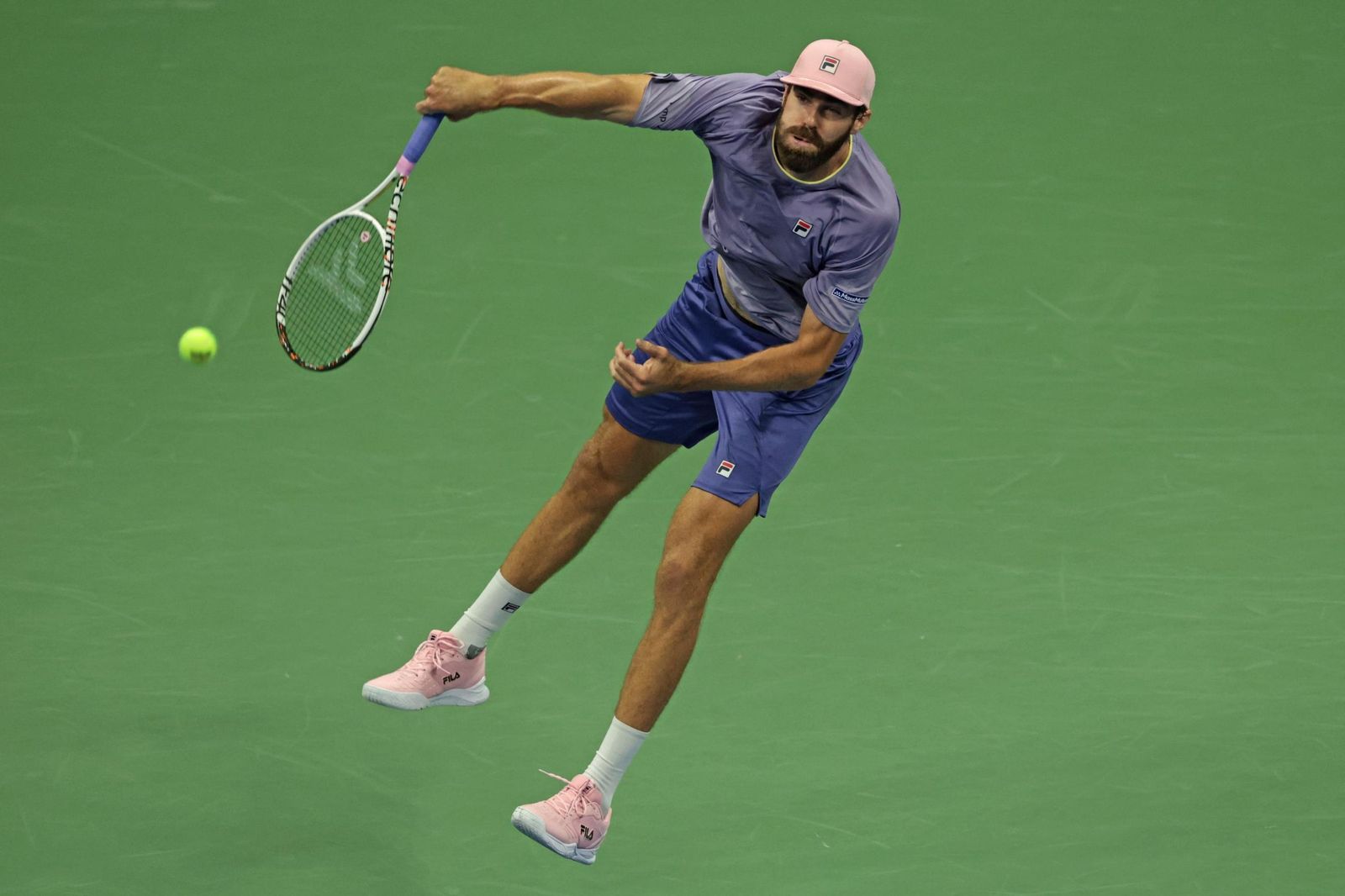 Las fotos del nuevo 'look' de Alcaraz en el Open USA