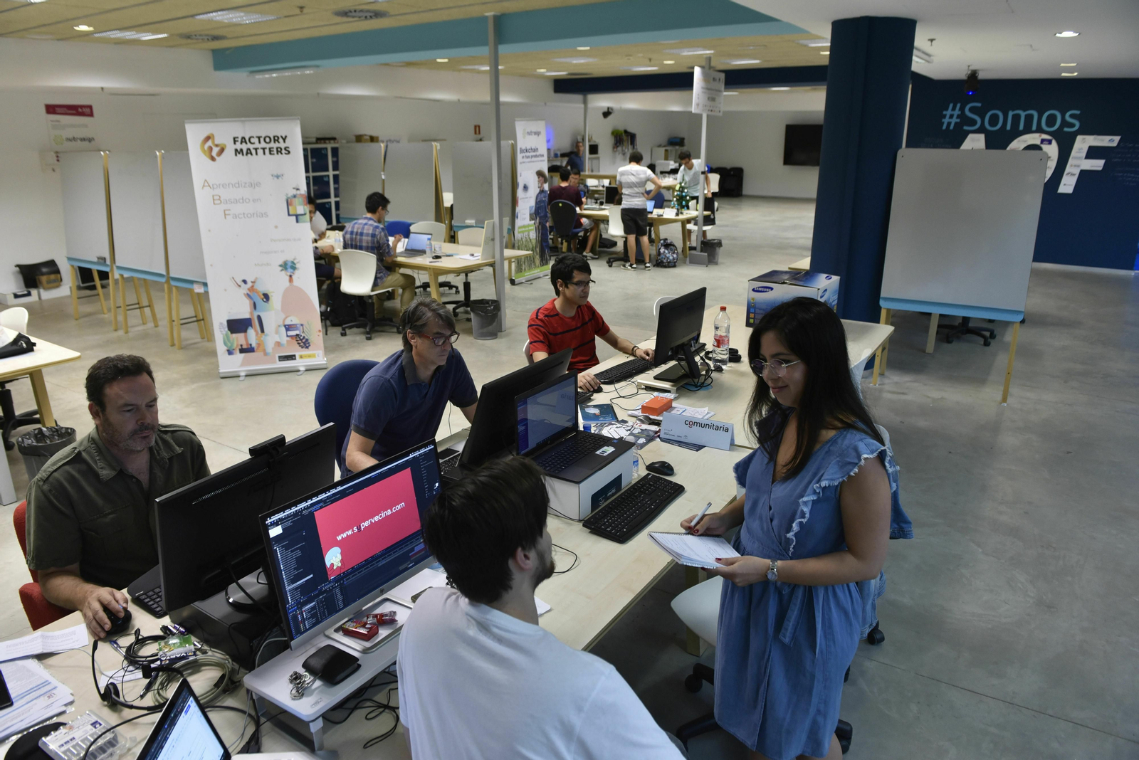 El Cubo, en Sevilla, fue el primer centro de ‘crowdworking’ Andalucía Open Future.