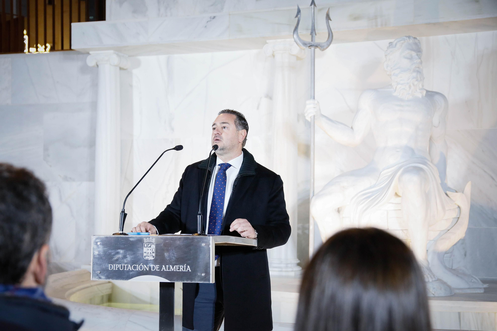 Imágenes de la inauguración de la plaza Almería en Macael
