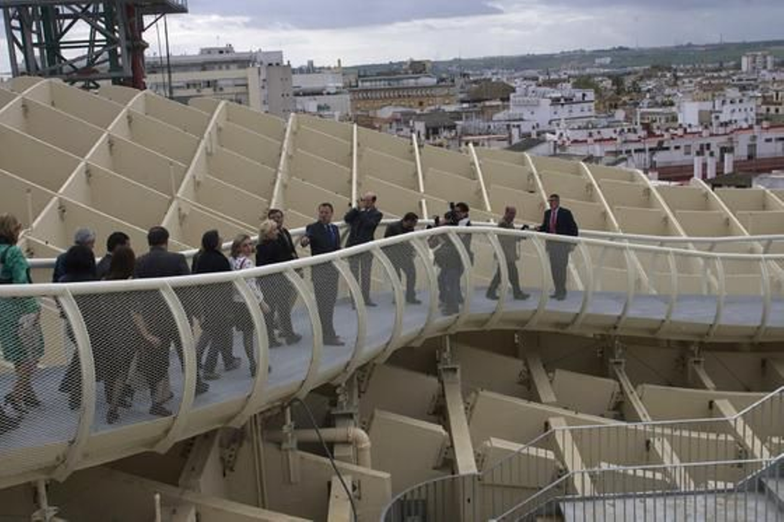 Las pasarelas del Metrosol Parasol.

Foto: Juan Carlos Munoz