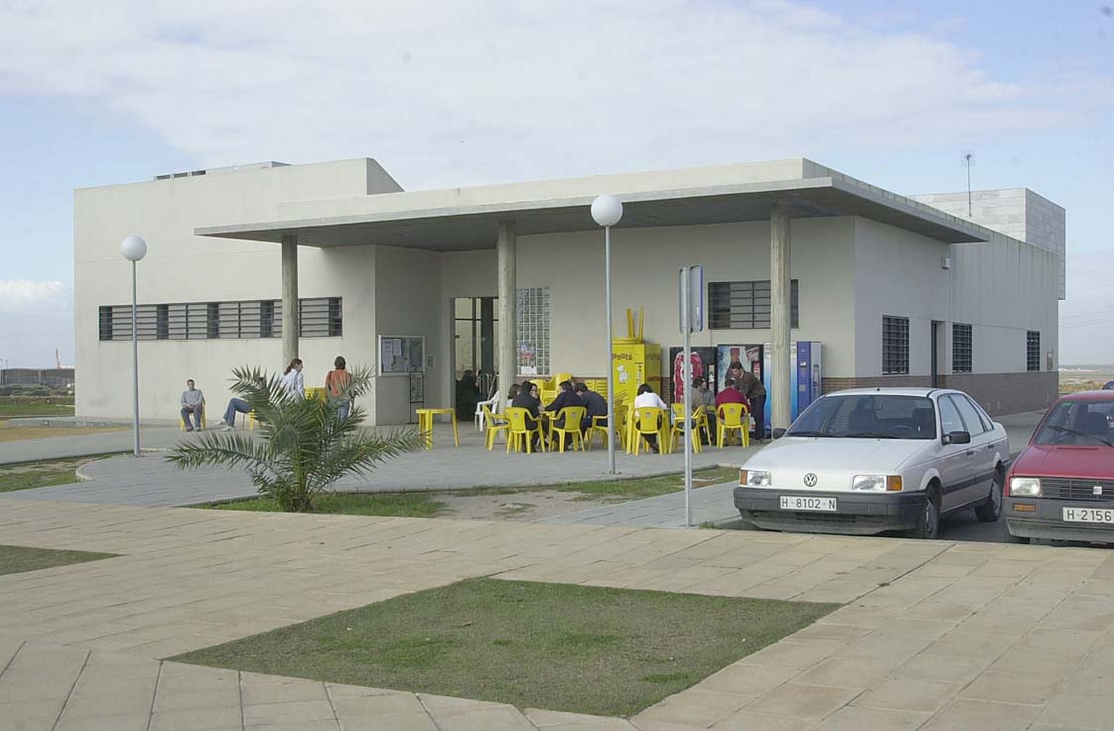 Comedor del campus de La Rábida.