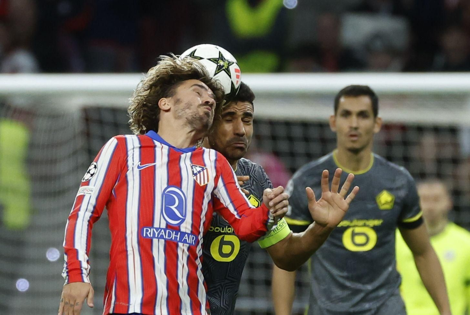 Las mejores imágenes del Atlético de Madrid en su duelo contra el Lille