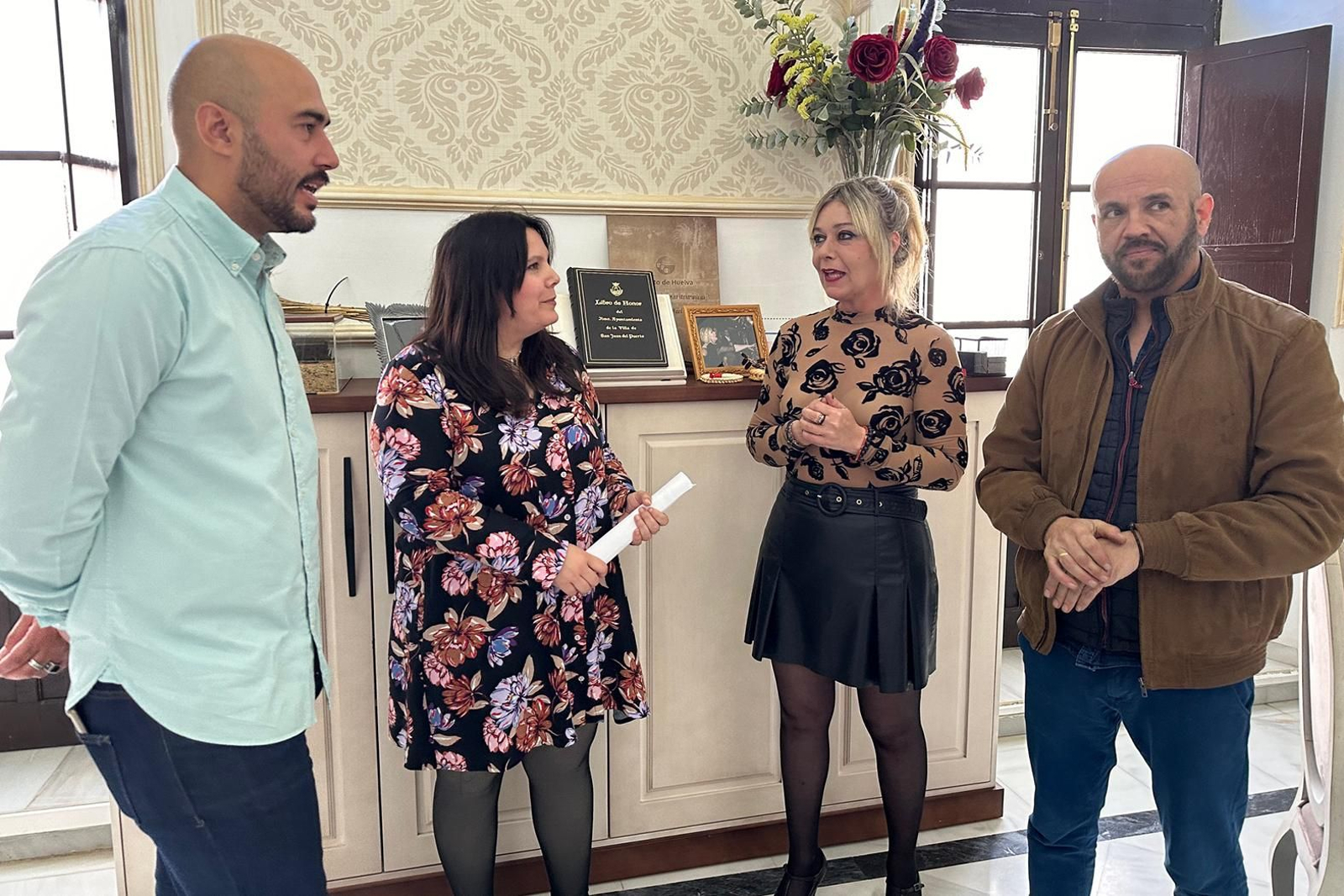 Presentación del proyecto en el Ayuntamiento de San Juan del Puerto