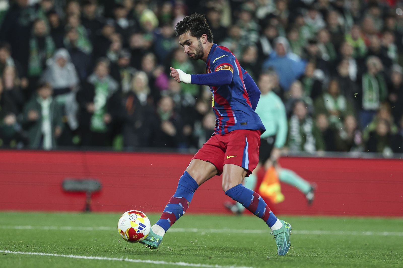 Las fotos del Racing-Barcelona de Copa